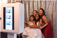 Wedding Attendees Using an Automated Photo Booth